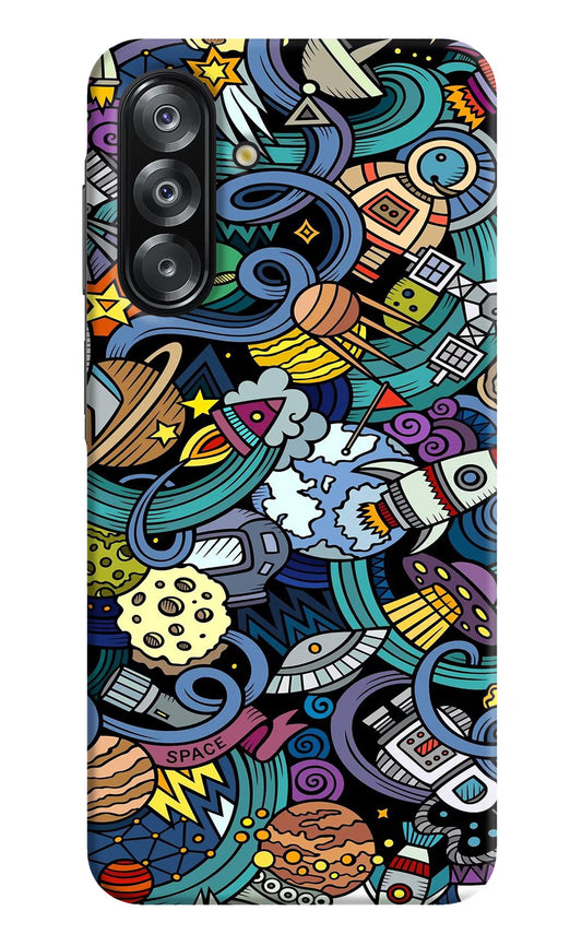 Space Abstract Samsung A26 Hard Case Back Cover by Casekaro