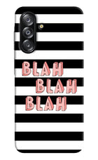 Blah Blah Blah Samsung A26 Hard Case Back Cover by Casekaro