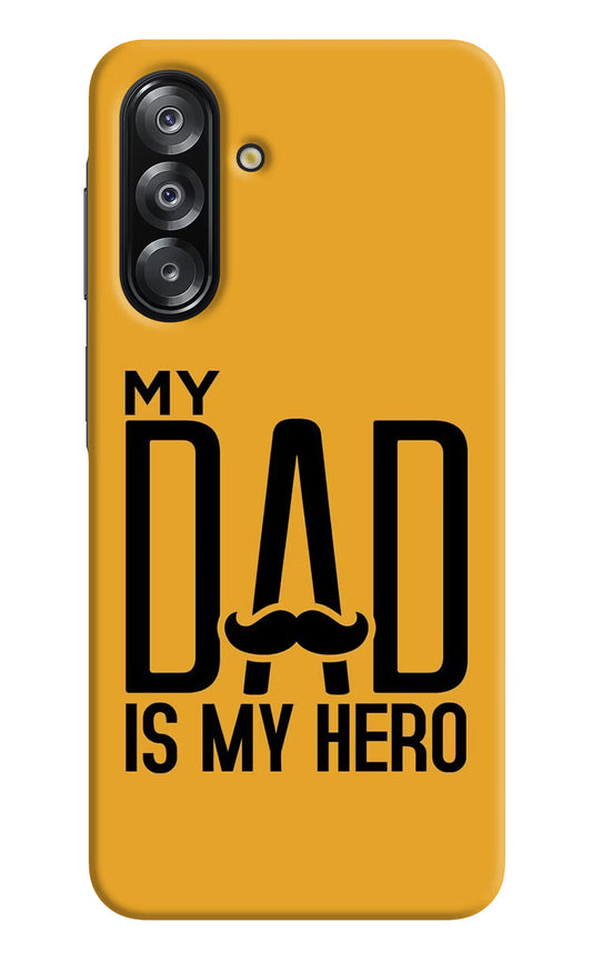 My Dad Is My Hero Samsung A26 Hard Case Back Cover by Casekaro