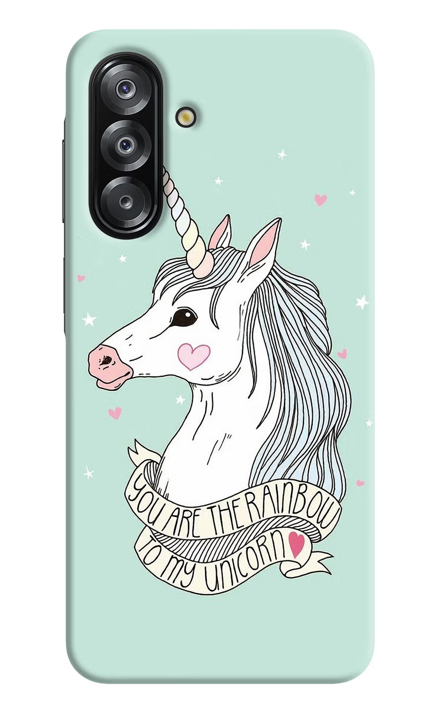 Unicorn Wallpaper Samsung A26 Back Cover, Hard case