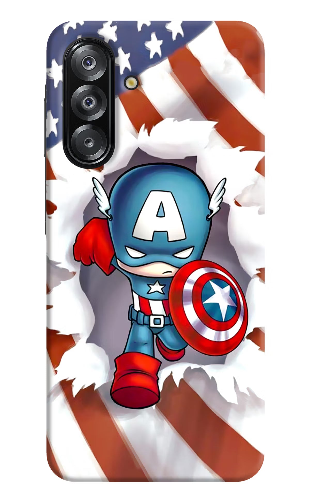 Captain America Samsung A26 Hard Case Back Cover by Casekaro