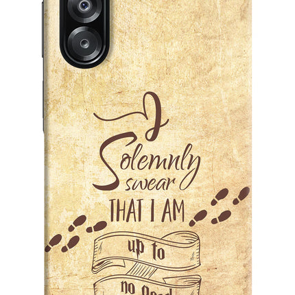 I Solemnly swear that i up to no good Samsung A26 Hard Case Back Cover by Casekaro