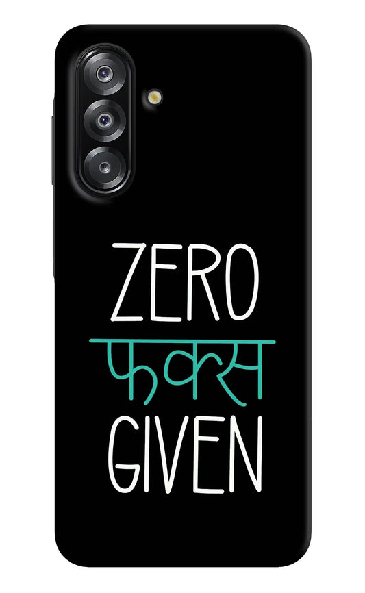 Zero Fucks Given Samsung A26 Hard Case Back Cover by Casekaro