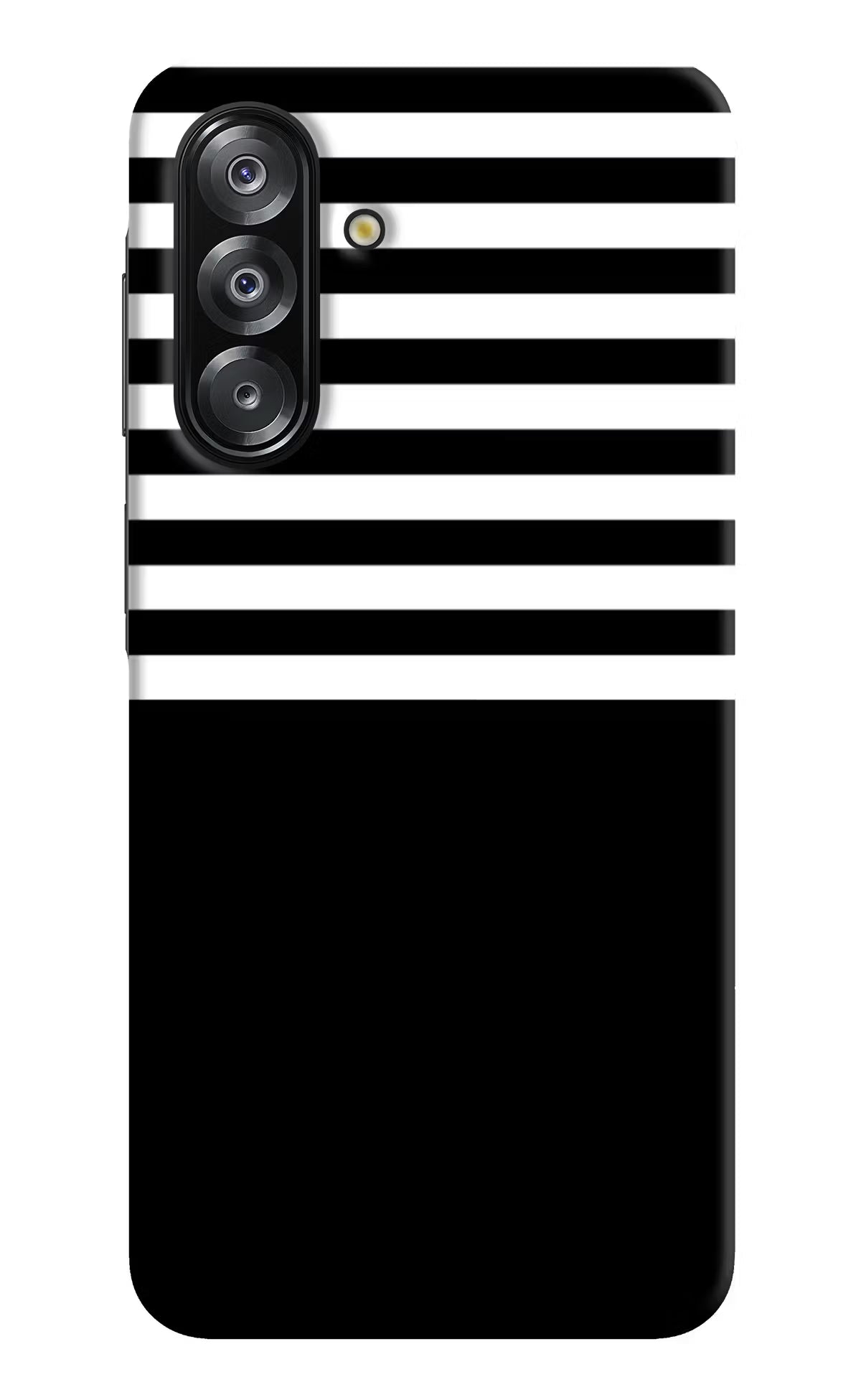 Black and White Print Samsung A26 Hard Case Back Cover by Casekaro