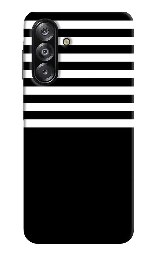Black and White Print Samsung A26 Hard Case Back Cover by Casekaro