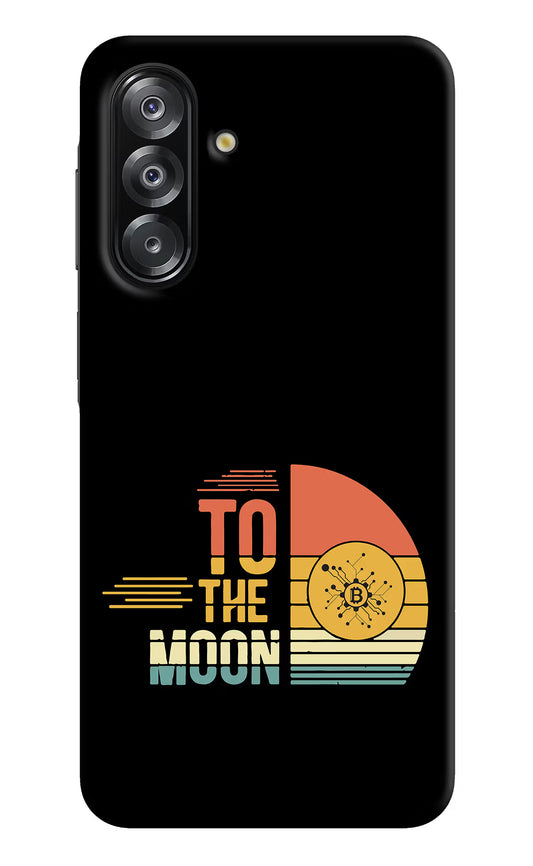 To the Moon Samsung A26 Hard Case Back Cover by Casekaro