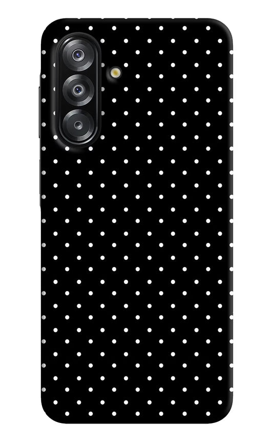 White Dots Samsung A26 Hard Case Back Cover by Casekaro