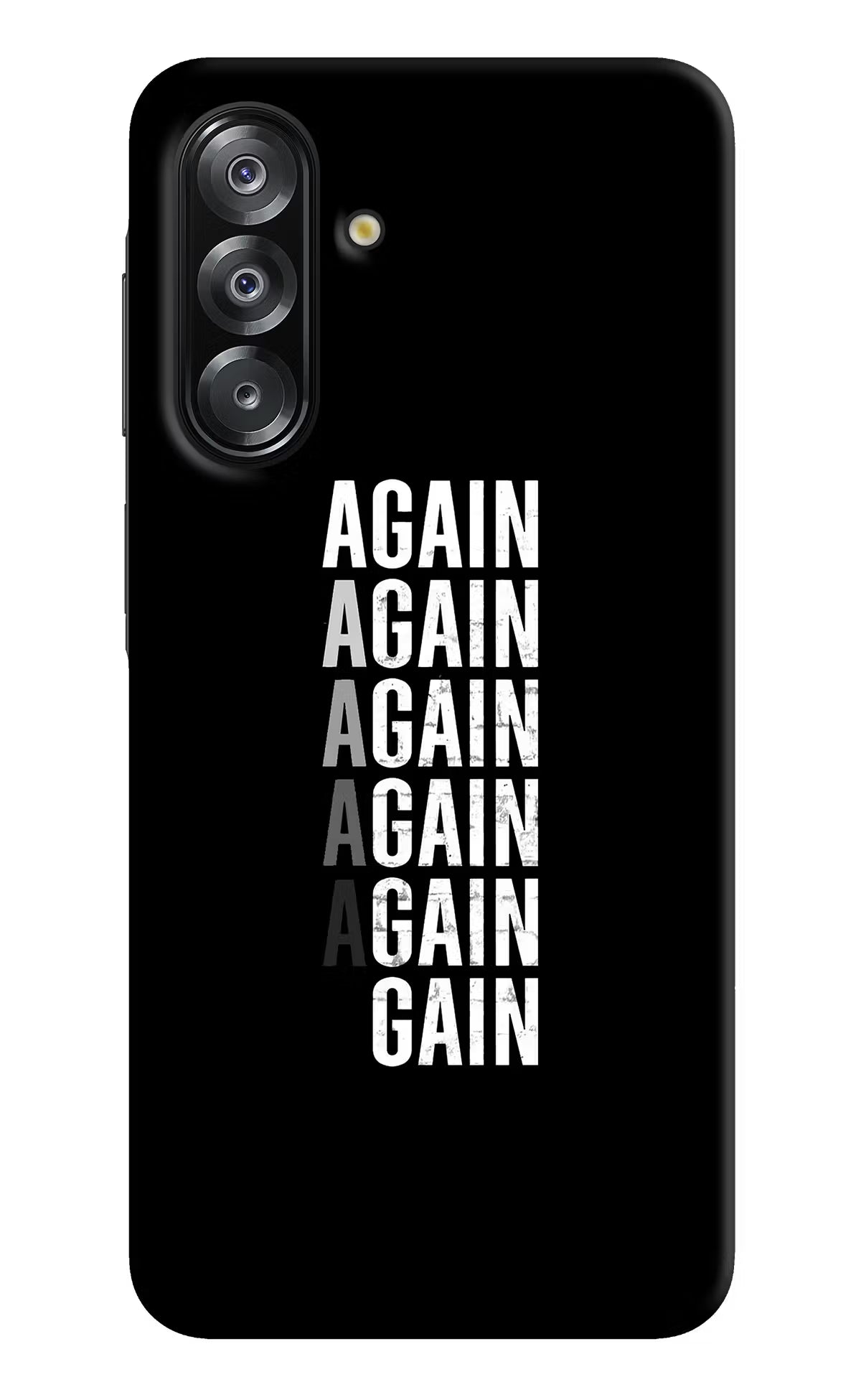 Again Again Gain Samsung A26 Hard Case Back Cover by Casekaro