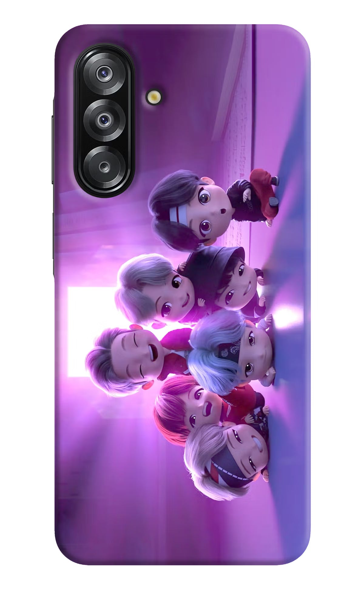 BTS Chibi Samsung A26 Hard Case Back Cover by Casekaro