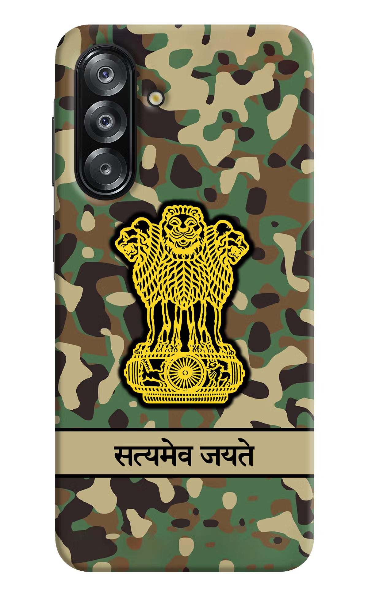 Satyamev Jayate Army Samsung A26 Hard Case Back Cover by Casekaro