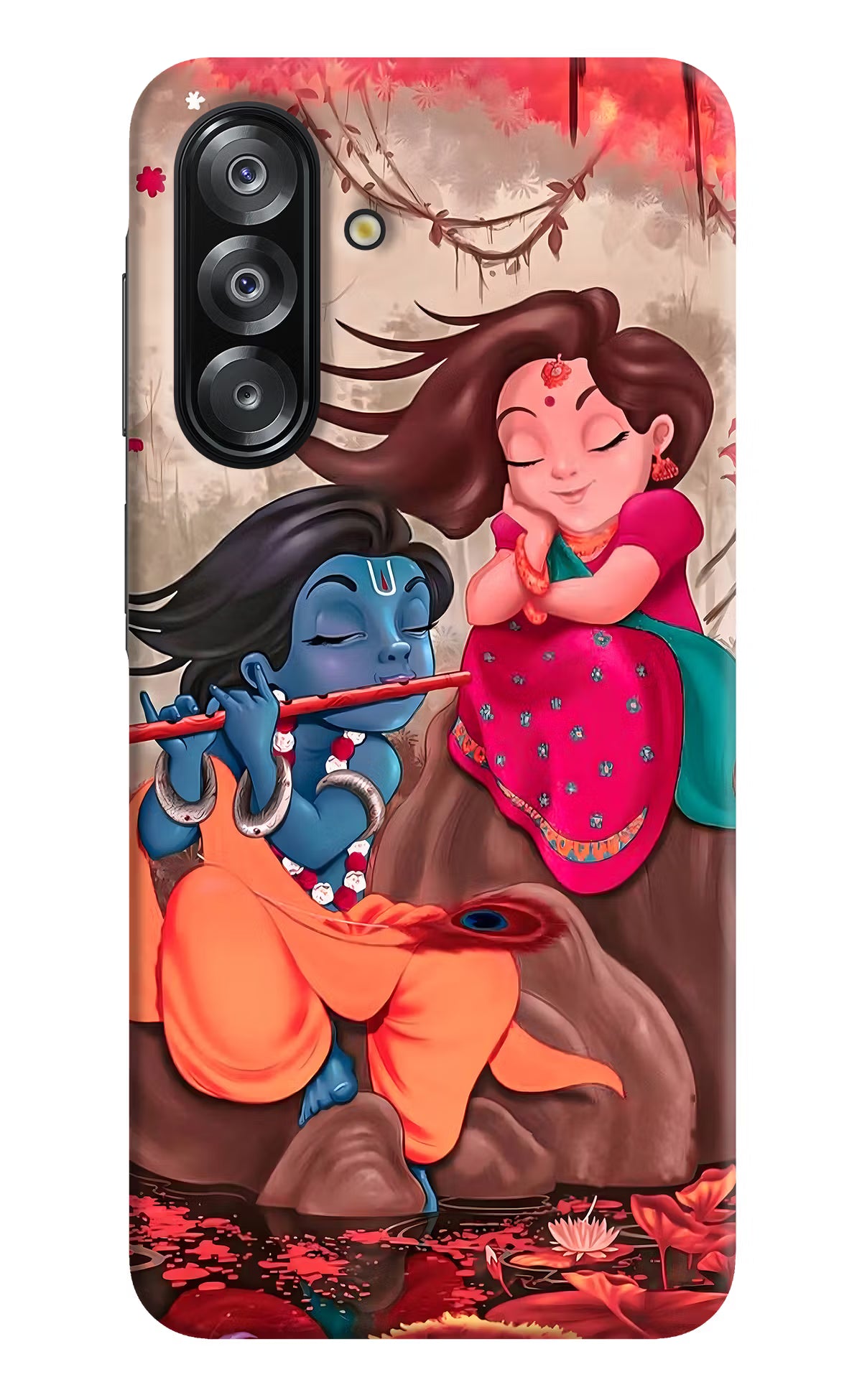 Radhe Krishna Samsung A26 Hard Case Back Cover by Casekaro