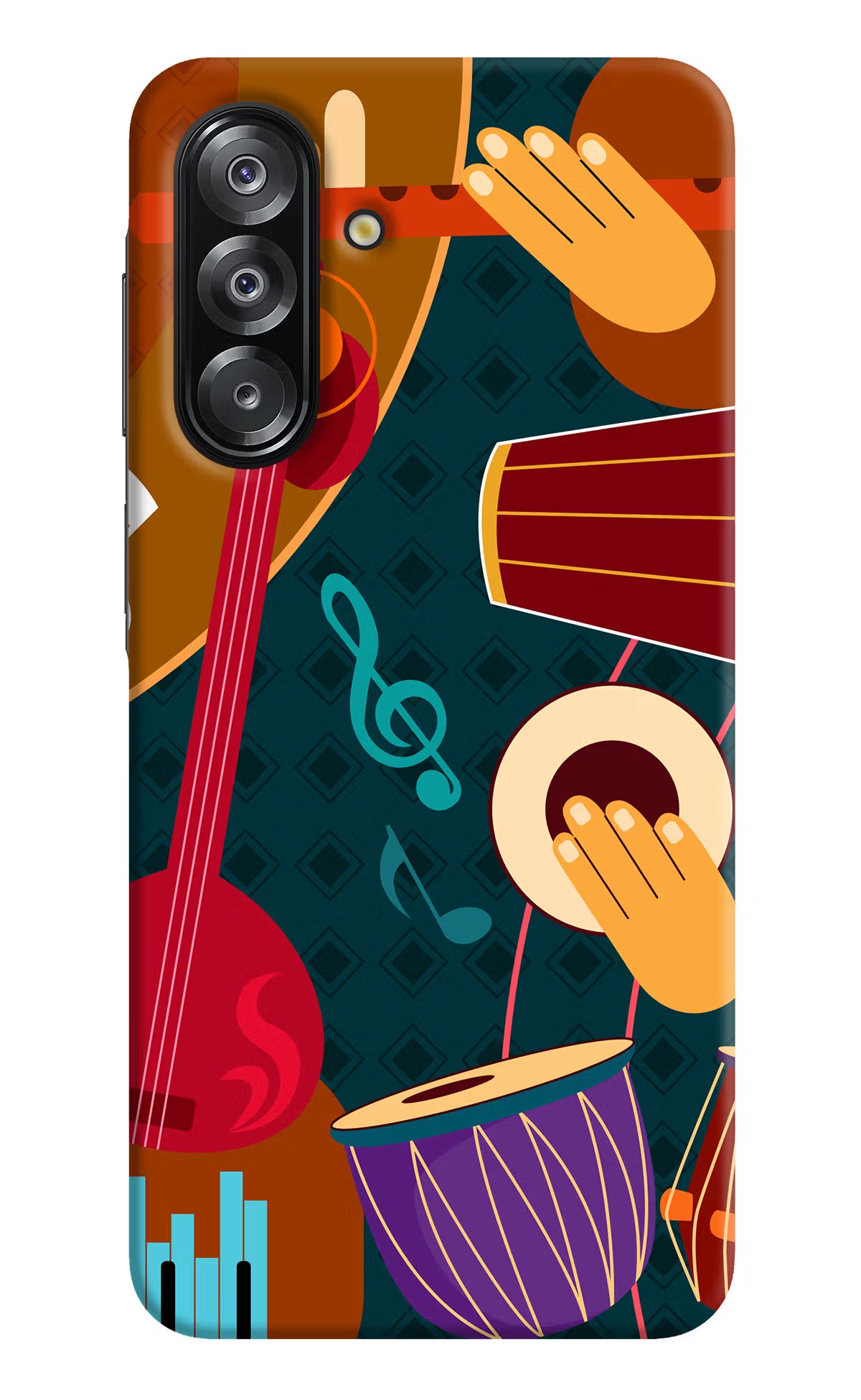 Music Instrument Samsung A26 Hard Case Back Cover by Casekaro