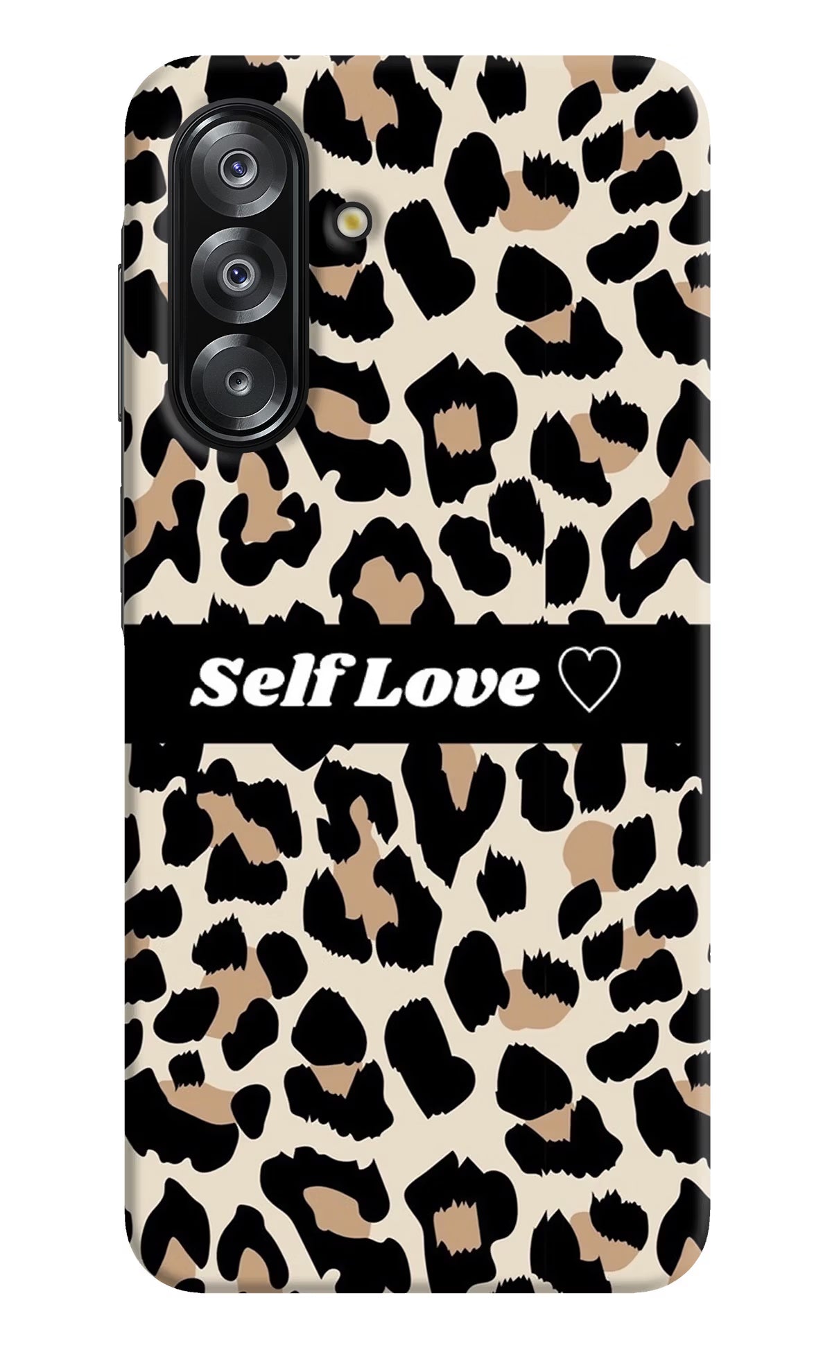 Leopard Print Self Love Samsung A26 Hard Case Back Cover by Casekaro