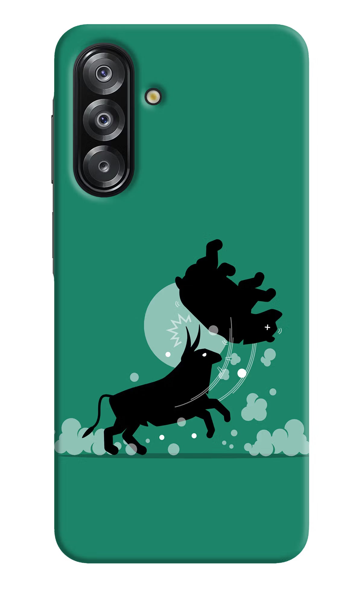 Bull Conqueror Samsung A26 Hard Case Back Cover by Casekaro