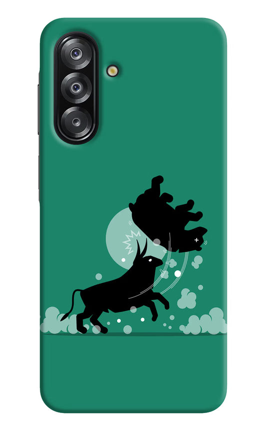 Bull Conqueror Samsung A26 Hard Case Back Cover by Casekaro