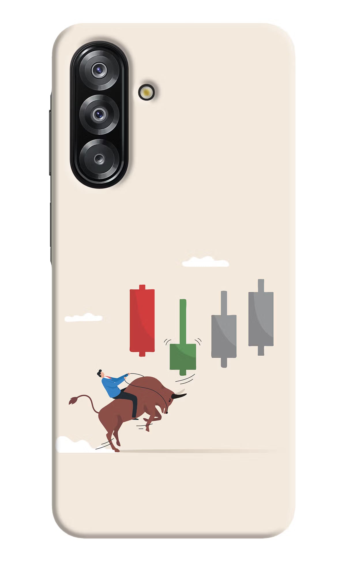 Bull Trading Momentum Samsung A26 Hard Case Back Cover by Casekaro