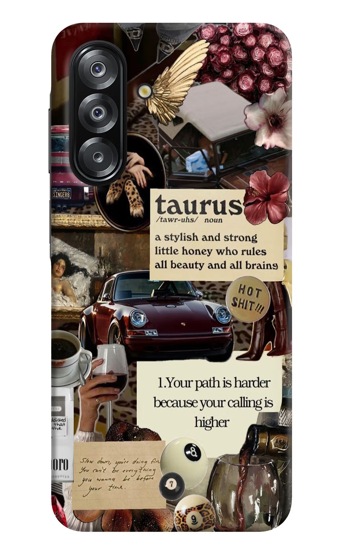 Taurus Zodiac Samsung A26 Hard Case Back Cover by Casekaro