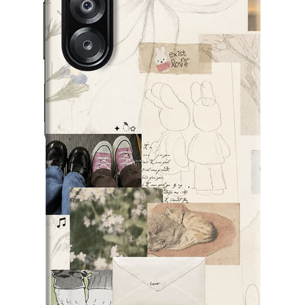 Soft Aesthetic Samsung A26 Hard Case Back Cover by Casekaro