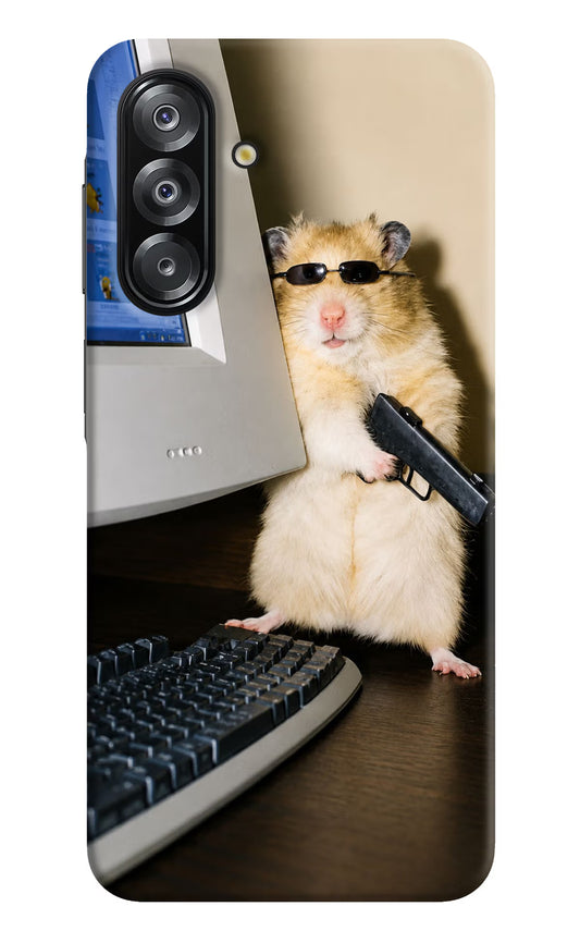 Hacker Hamster Samsung A26 Hard Case Back Cover by Casekaro