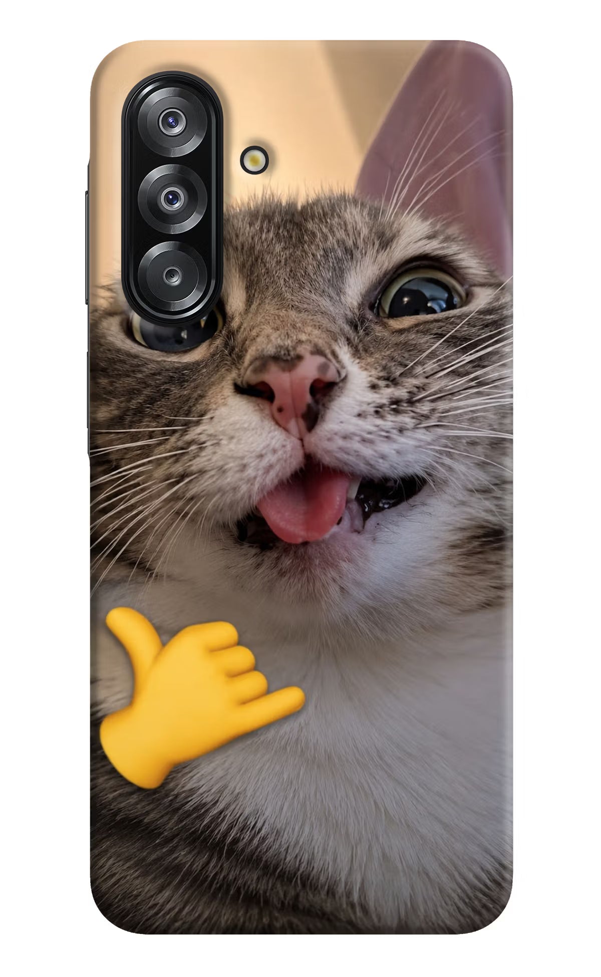 Silly Cat Call Samsung A26 Back Cover