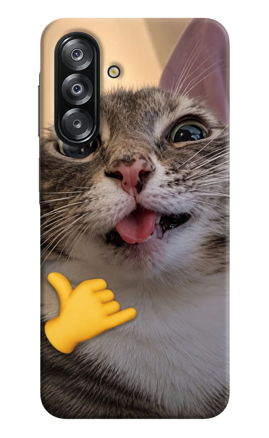 Silly Cat Call Samsung A26 Hard Case Back Cover by Casekaro
