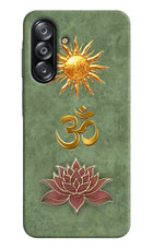 Om & Lotus Samsung A26 Back Cover