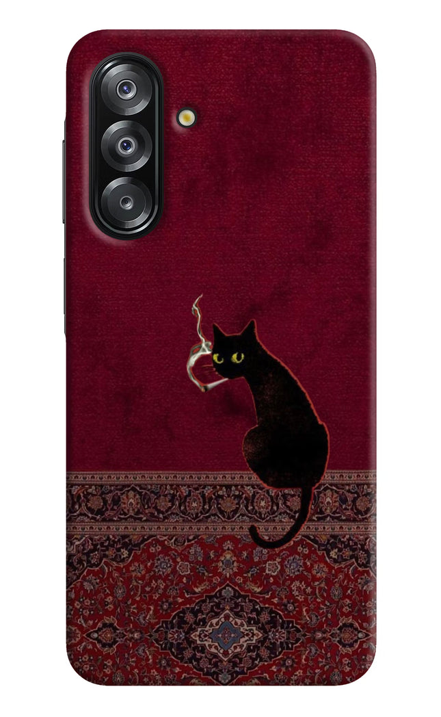 Midnight Cat Samsung A26 Hard Case Back Cover by Casekaro