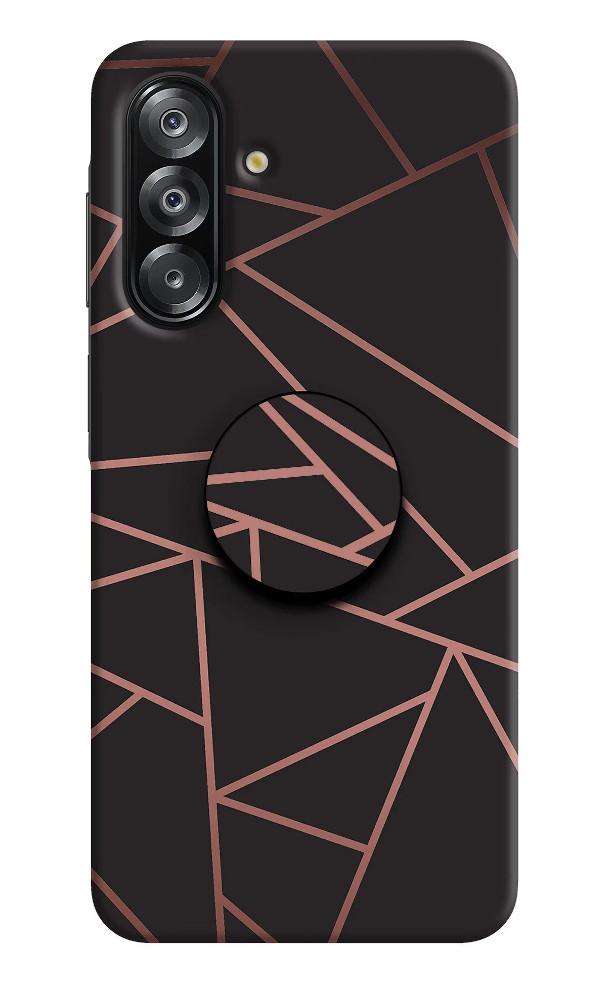 Geometric Pattern Samsung A26 Pop Case by Casekaro