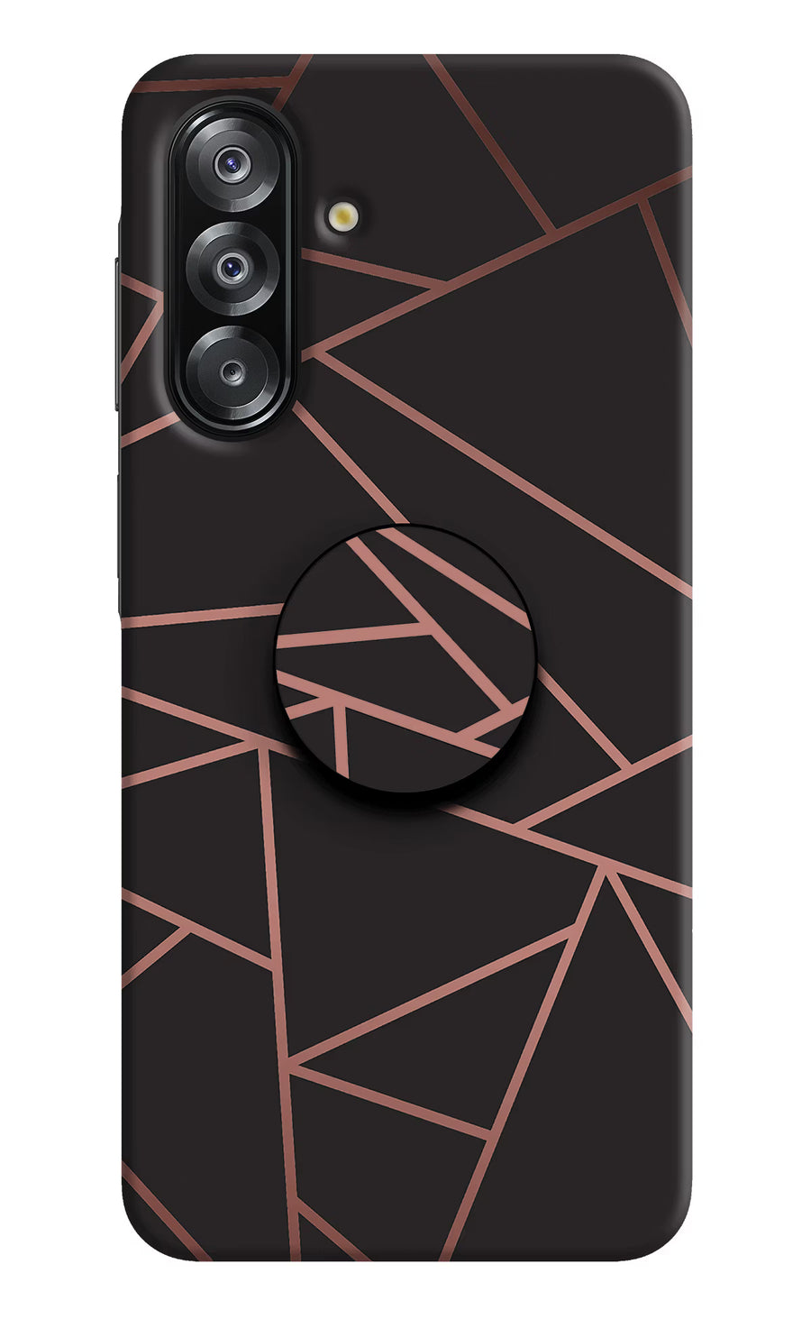 Geometric Pattern Samsung A26 Pop Case, Hard case