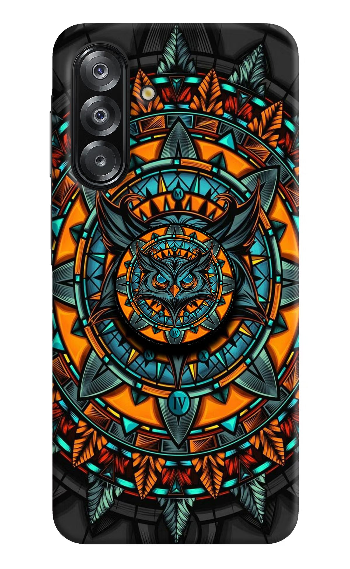 Angry Owl Samsung A26 Pop Case by Casekaro