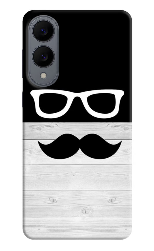 Mustache Samsung S25 Edge Hard Case Back Cover by Casekaro