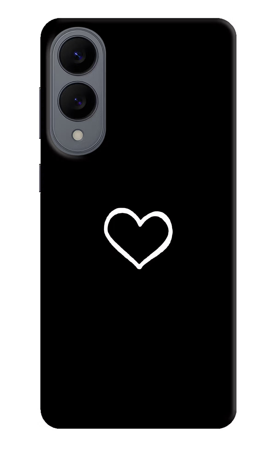 Heart Samsung S25 Edge Back Cover, Hard case