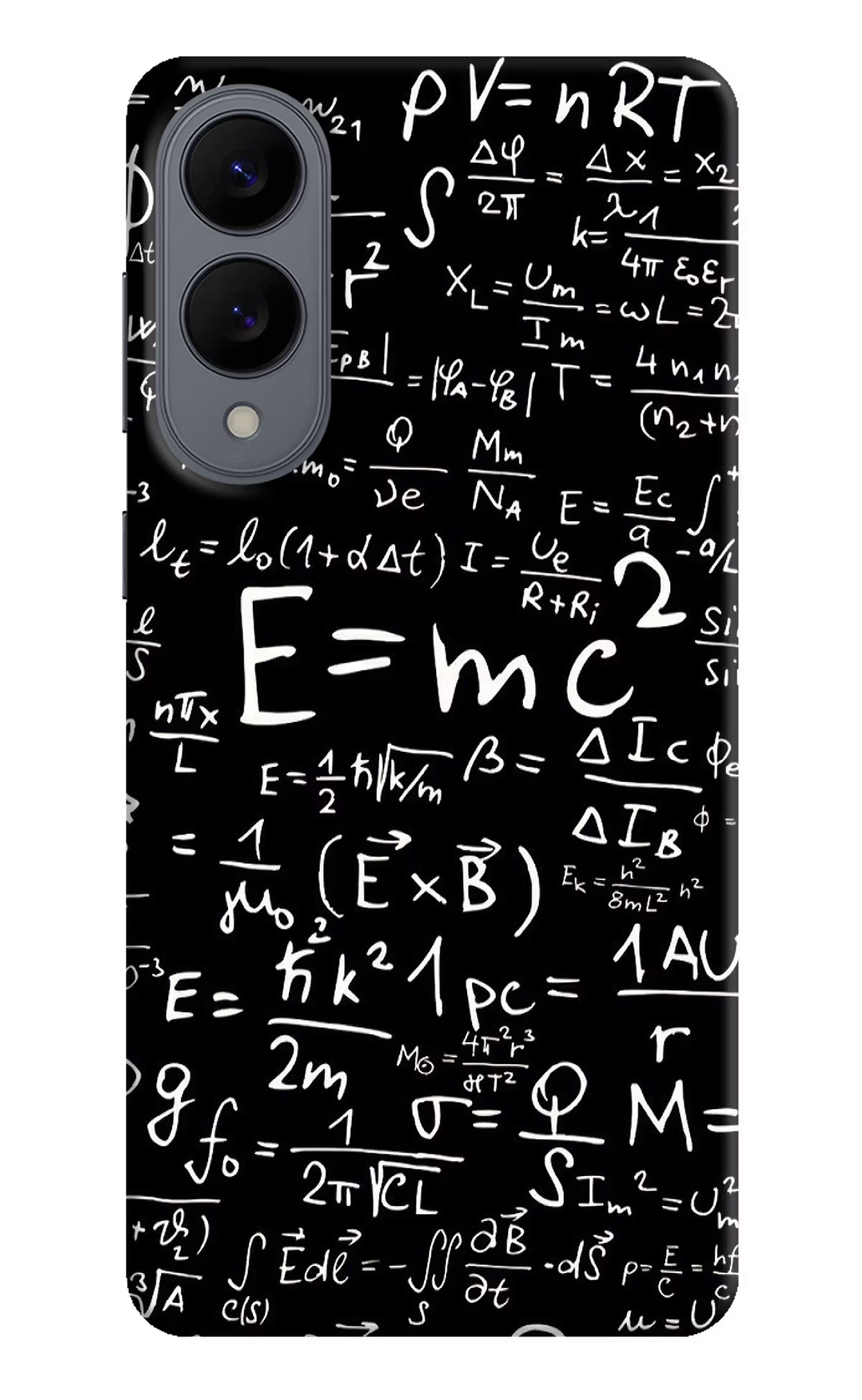 Physics Formula Samsung S25 Edge Hard Case Back Cover by Casekaro