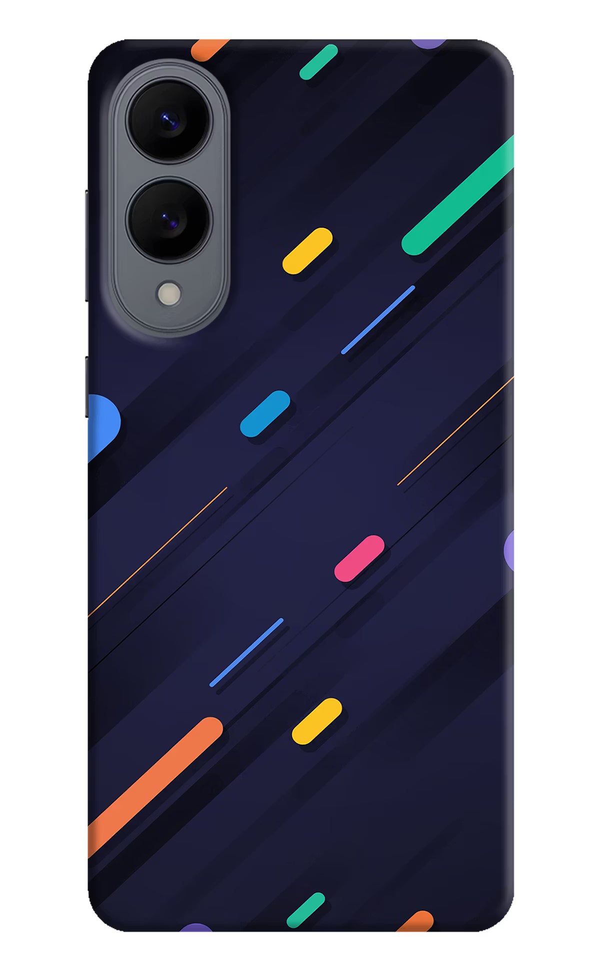 Abstract Design Samsung S25 Edge Hard Case Back Cover by Casekaro