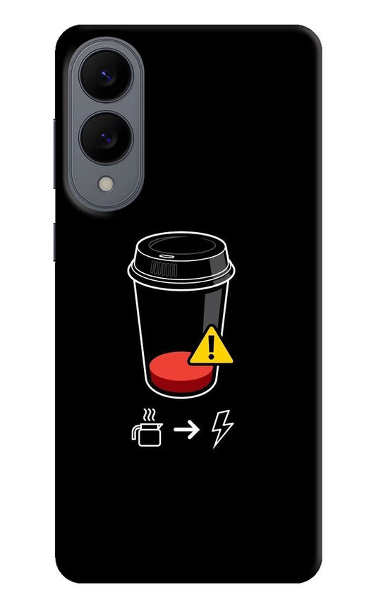 Coffee Samsung S25 Edge Hard Case Back Cover by Casekaro