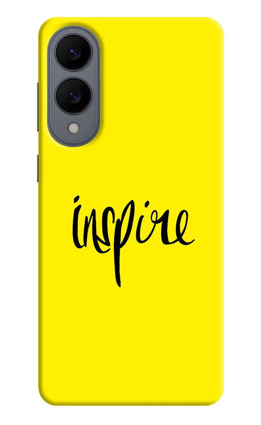 Inspire Samsung S25 Edge Hard Case Back Cover by Casekaro
