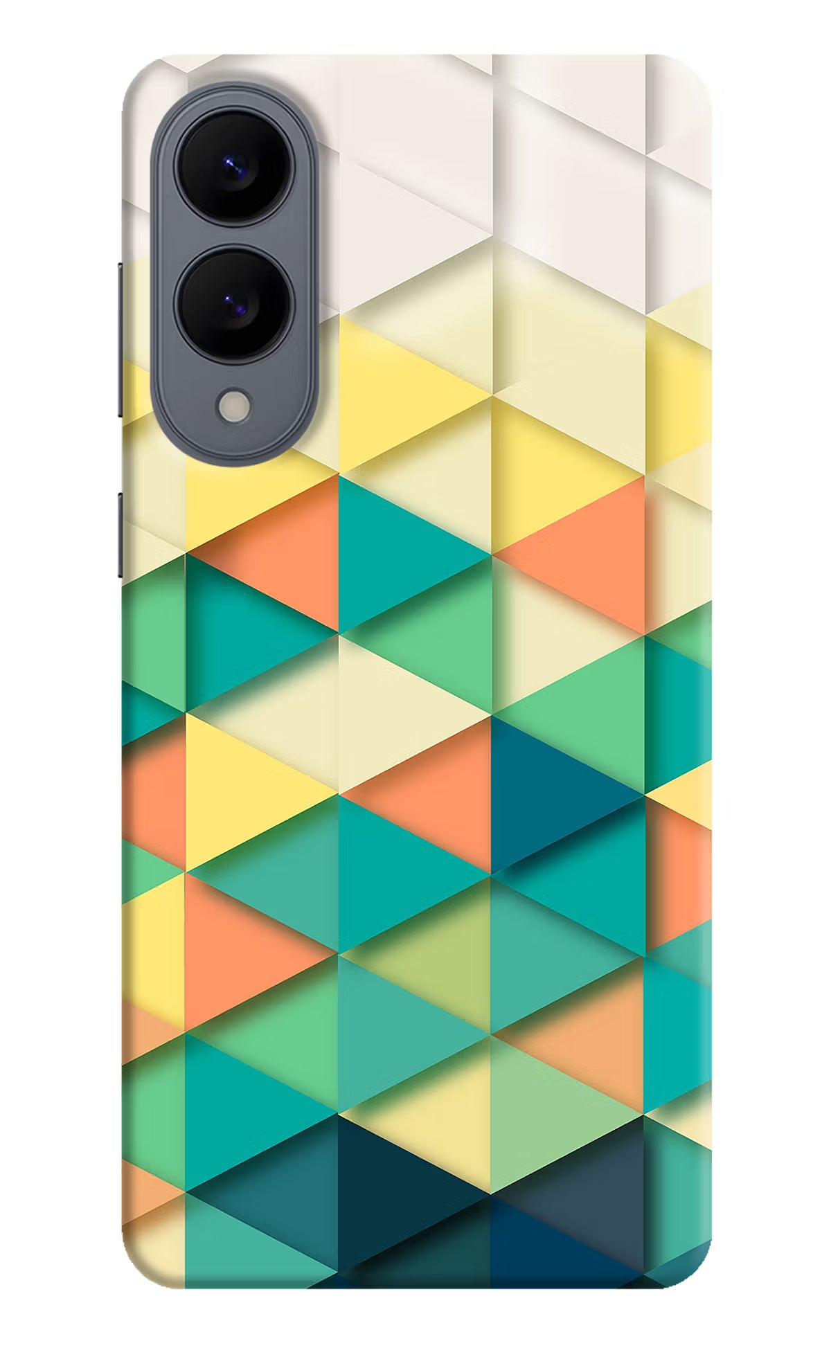 Abstract Samsung S25 Edge Hard Case Back Cover by Casekaro