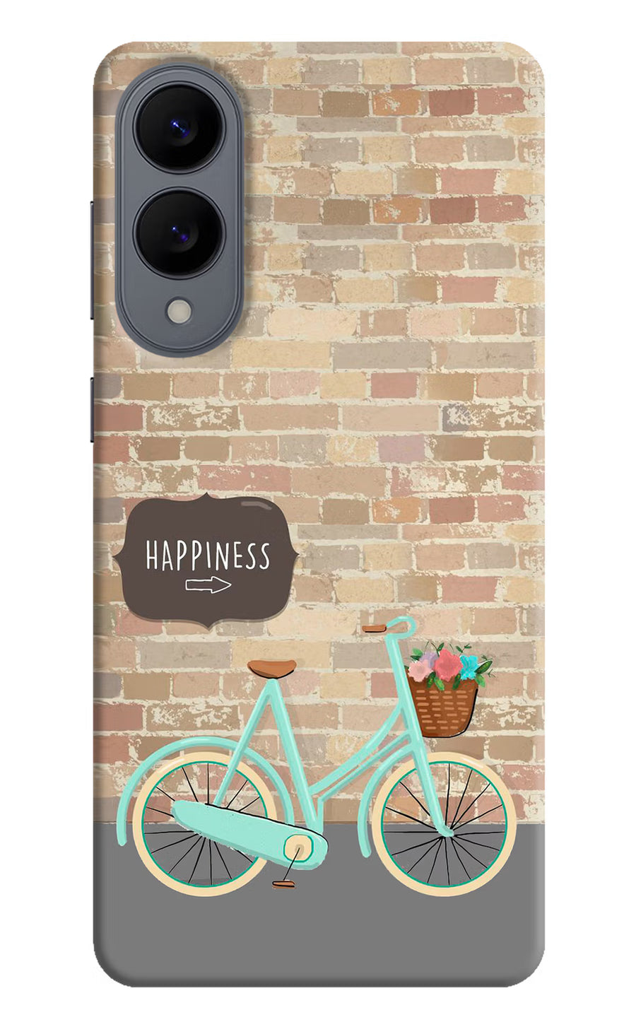 Happiness Artwork Samsung S25 Edge Back Cover, Hard case