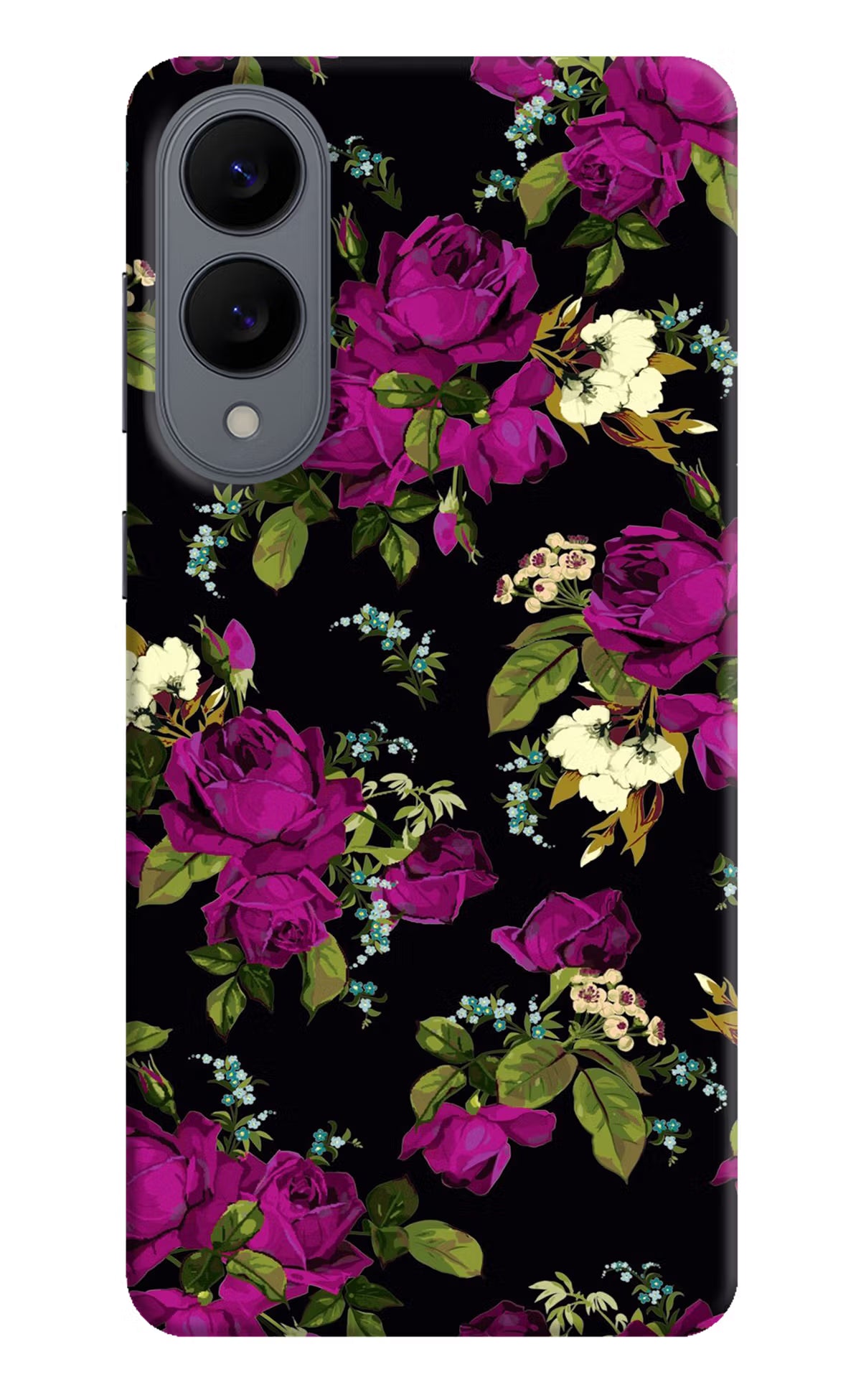 Flowers Samsung S25 Edge Hard Case Back Cover by Casekaro
