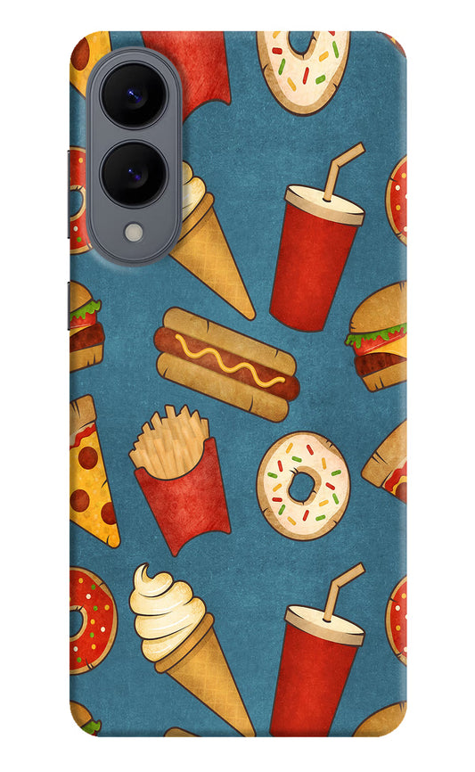 Foodie Samsung S25 Edge Hard Case Back Cover by Casekaro