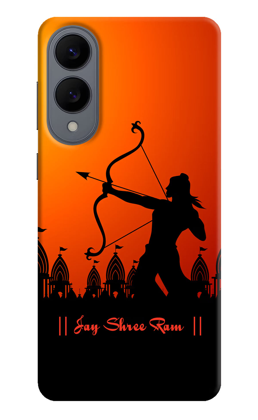Lord Ram - 4 Samsung S25 Edge Back Cover, Hard case