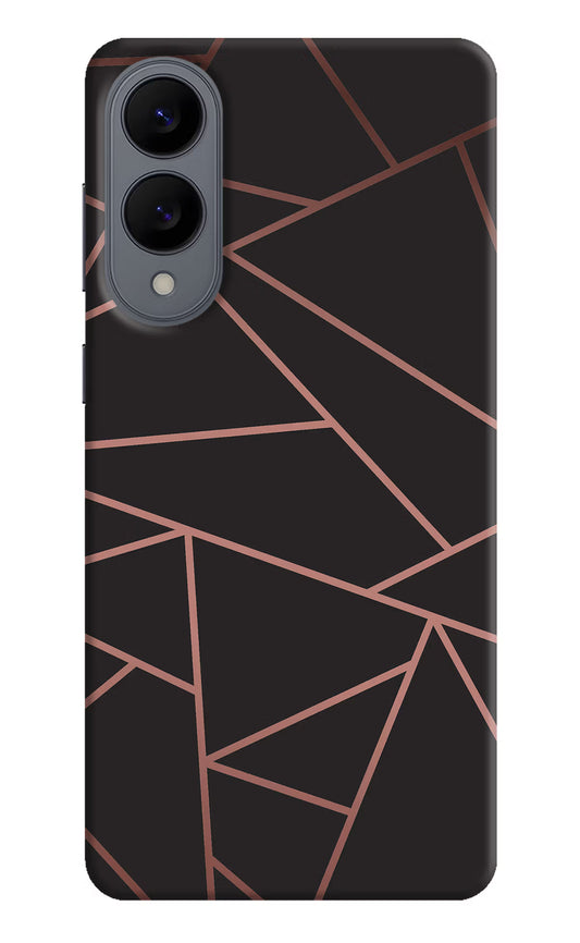 Geometric Pattern Samsung S25 Edge Hard Case Back Cover by Casekaro