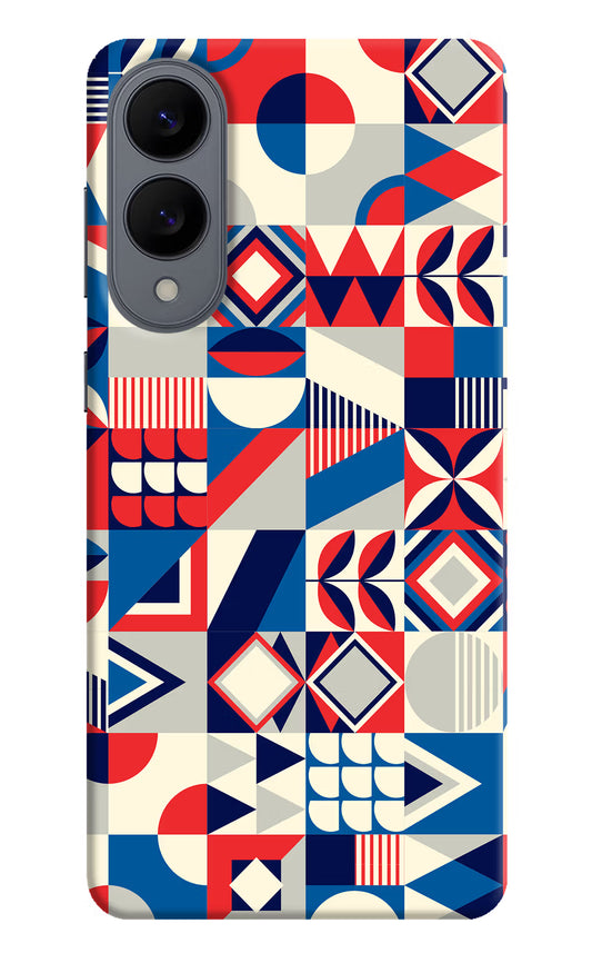 Colorful Pattern Samsung S25 Edge Hard Case Back Cover by Casekaro