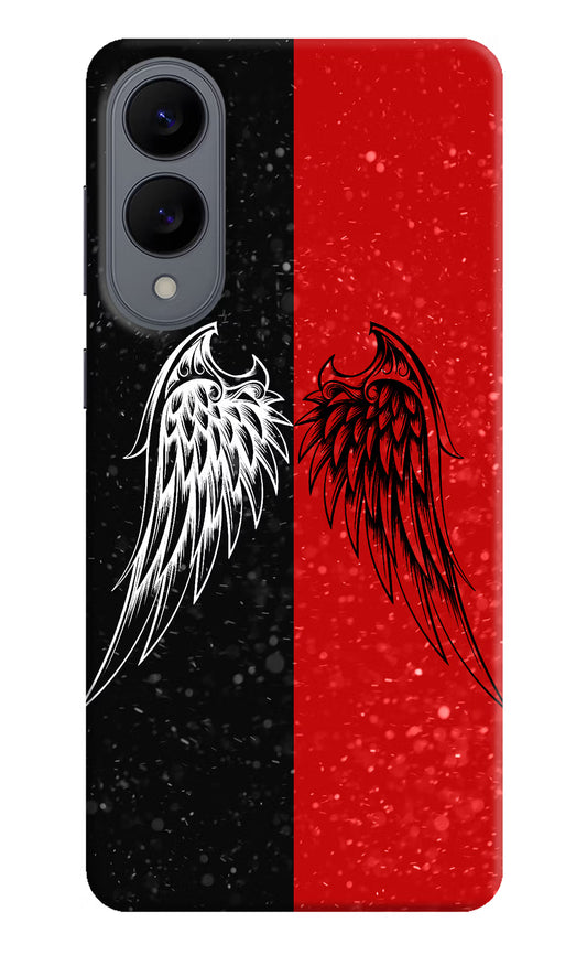 Wings Samsung S25 Edge Hard Case Back Cover by Casekaro
