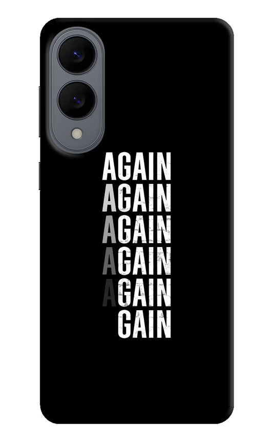 Again Again Gain Samsung S25 Edge Hard Case Back Cover by Casekaro