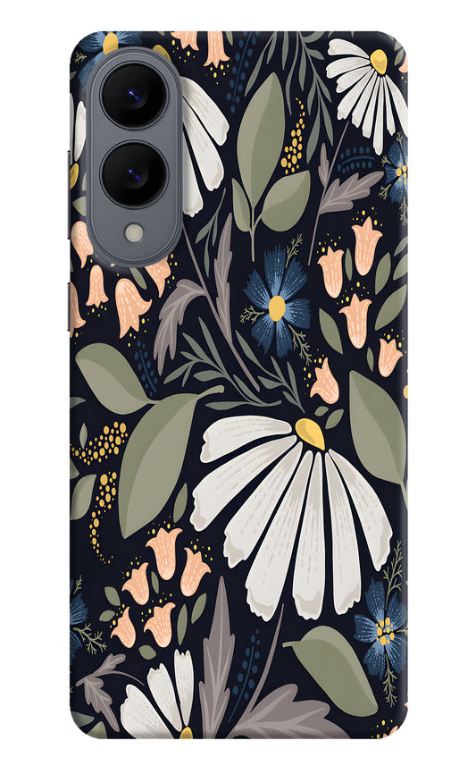 Flowers Art Samsung S25 Edge Hard Case Back Cover by Casekaro