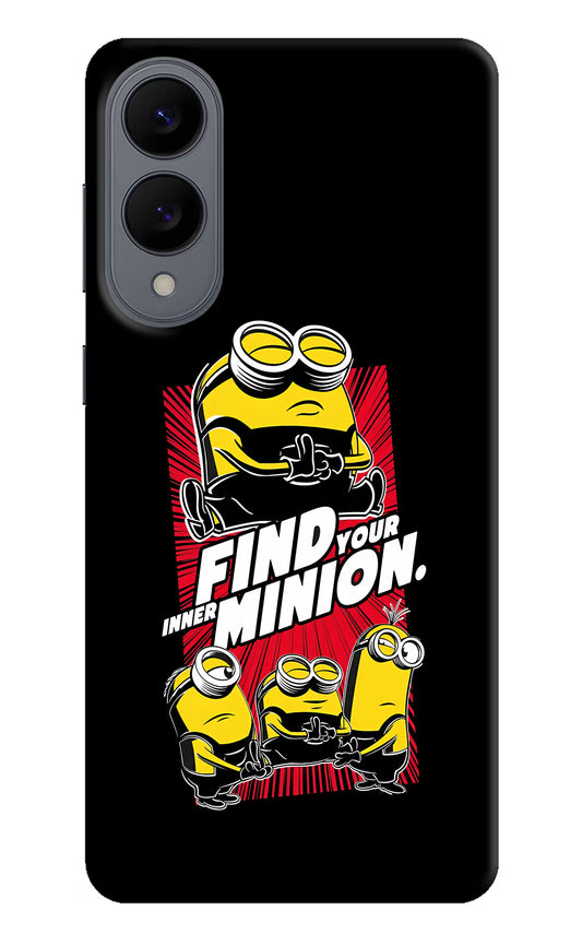 Find your inner Minion Samsung S25 Edge Hard Case Back Cover by Casekaro