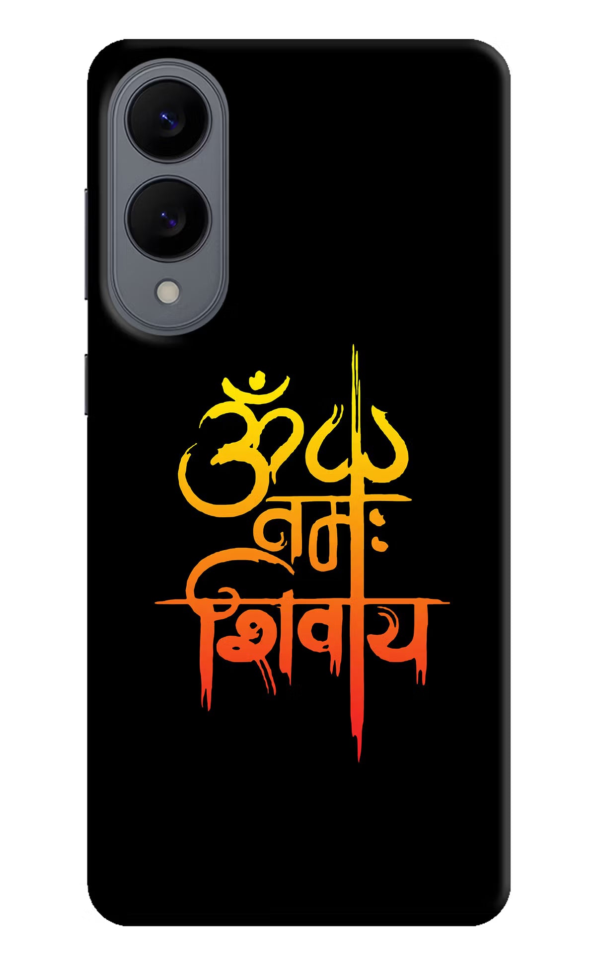 Om Namah Shivay Samsung S25 Edge Hard Case Back Cover by Casekaro