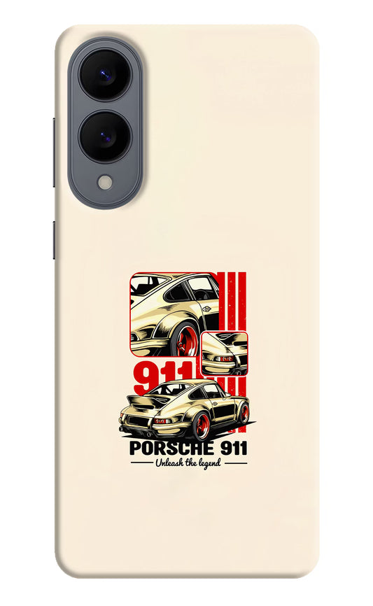 Classic Porsche 911 Samsung S25 Edge Hard Case Back Cover by Casekaro