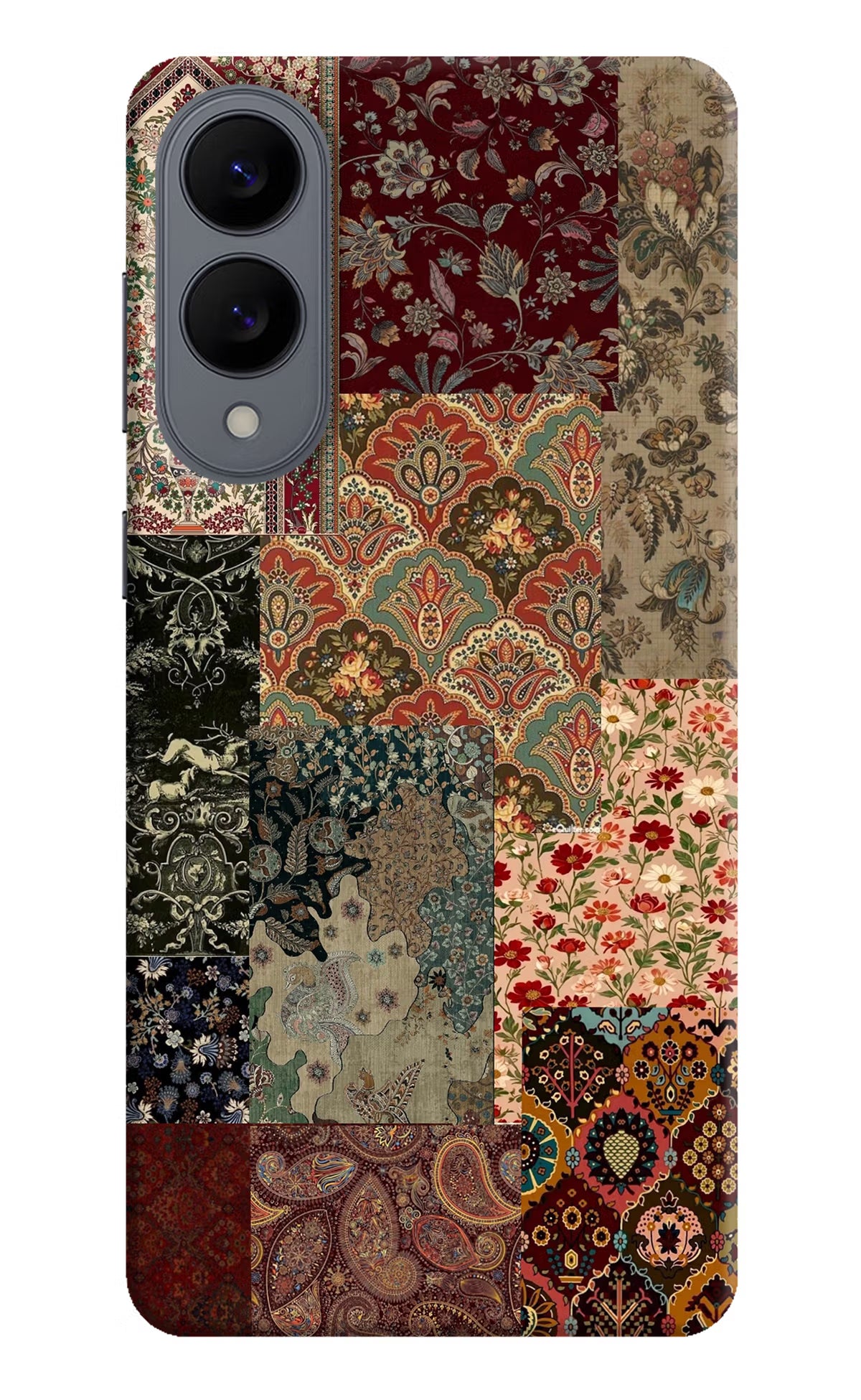 Desi Print Samsung S25 Edge Hard Case Back Cover by Casekaro